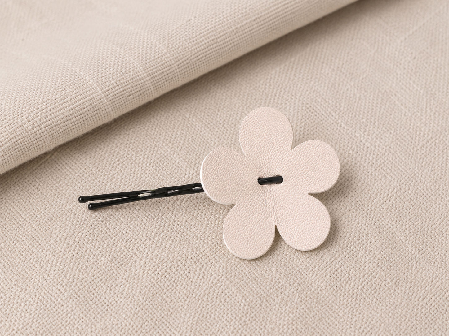 Clip Fiore Crema — vista 1
